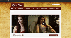 Desktop Screenshot of kyraoser.com
